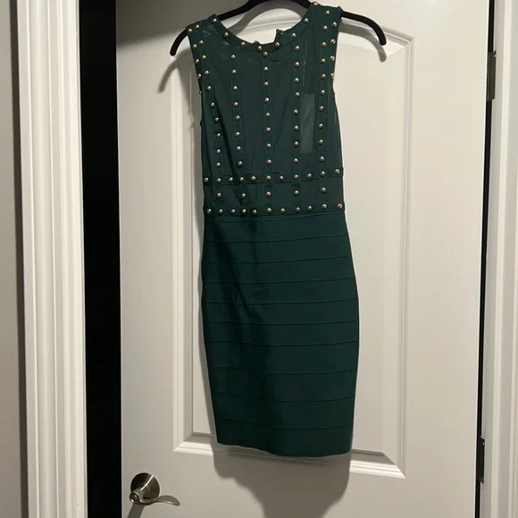 slim fit dress slacks 5059 DQ (HUNTER GREEN) main image 1